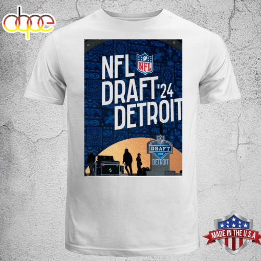 2024 NFL Draft Detroit Unisex T-shirt