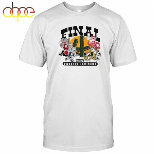 2024 Ncaa Division Men’s Basketball Final 4 Mascot T-shirt