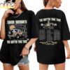 2024 Quittin Time Tour Oversized Shirt for Women Vintage Western Cowboy Graphic Tees