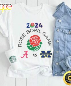 2024 Rose Bowl Game Alabama Crimson Tide Vs Michigan T Shirt