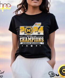 2024 Rose Bowl Game Champions Michigan Wolverines Shirt