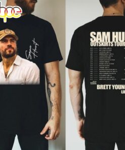 2024 Sam Hunt Outskirts Tour Unisex Music T-Shirt