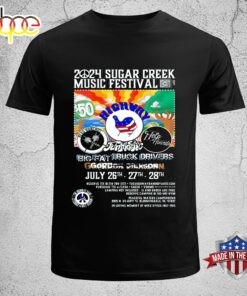 2024 Sugar Creek Music Festival Highway Poster Unisex T-Shirt