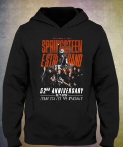 2024 World Tour Bruce Springsteen E Street Band 52nd Anniversary 1972 – 2024 T-shirt
