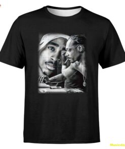 2pac And Snoop Dogg Wallpaper Art Music Tshirt