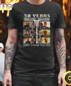 30 Years 1994-2024 Rammstein Europe Stadium Tour 2024 Shirt