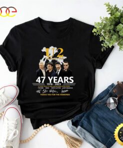 47 Years U2 Band Signature Shirt U2 Band Shirt Achtung Baby Shirt