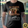 54 Years Led Zeppelin Thank You For The Memories Unisex T-Shirt