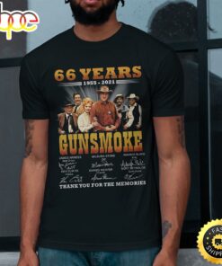 66 Years Gunsmoke Thank You For The Memories Unisex T-Shirt