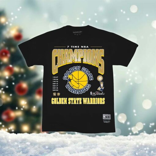 7 Time NBA Champions Golden State Warriors T-shirt