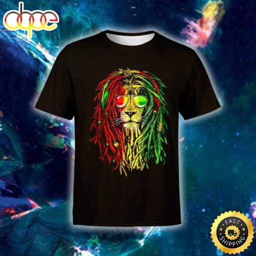 80s Rasta Lion Bob Marley Vintage T-shirt