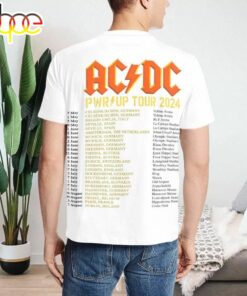 ACDC PWR UP Tour 2024 Unisex T-Shirt Tour 2024