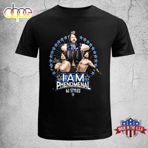 AJ Styles I’m Phenomenal SmackDown WWE I Quit Unisex T-Shirt