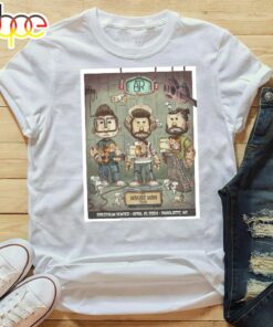 AJR Charlotte April 10 2024 Tour Poster Unisex T-shirt