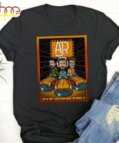 AJR Des Moines April 16 2024 Tour Poster T-shirt