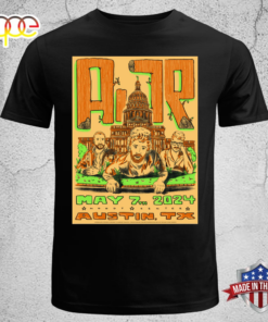 AJR May 7 2024 Moody Center Austin TX T-Shirt