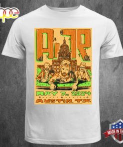 AJR May 7 2024 Moody Center Austin TX T-Shirt Unisex