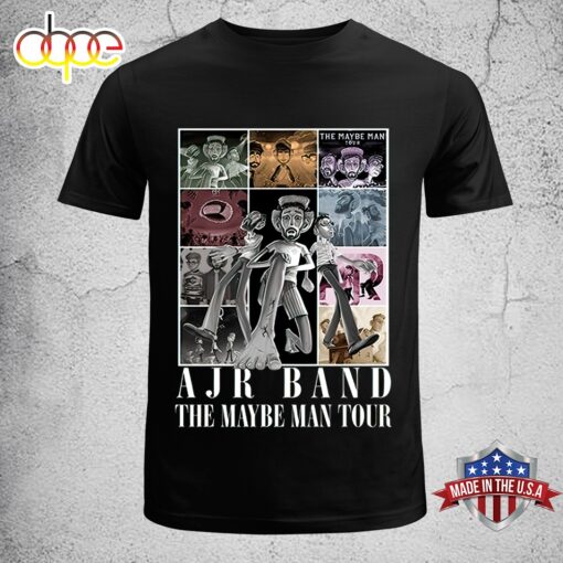 A.J.R Music Band 90s The Maybe Man Tour 2024 Unisex T-Shirt