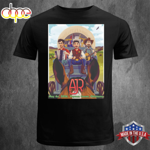 AJR Oklahoma City May 4, 2024 Unisex T-shirt