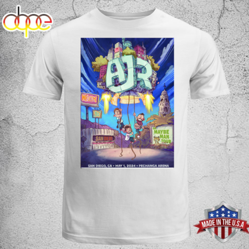 AJR San Diego May 1, 2024 Tee T-shirt