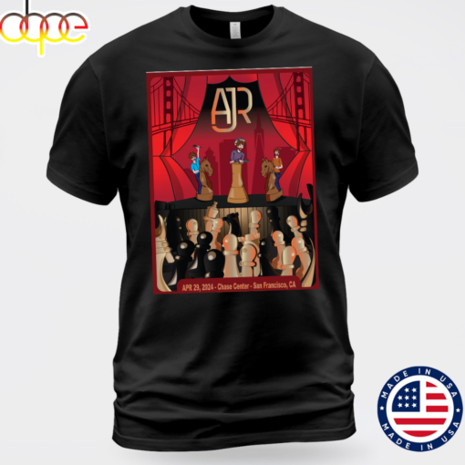 AJR San Francisco April 29, 2024 Unisex T-shirt