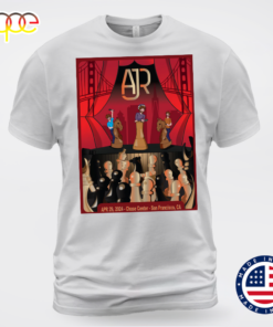 AJR San Francisco April 29, 2024 White T-shirt