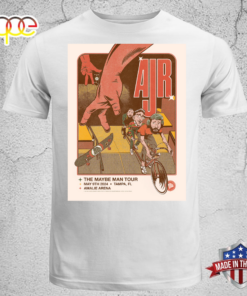 AJR Tampa May 9 2024 Tour T-shirt Tee