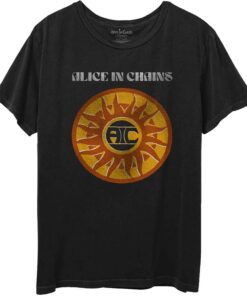 ALICE IN CHAINS Circle Sun Vintage T-shirt