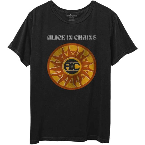 ALICE IN CHAINS Circle Sun Vintage T-shirt