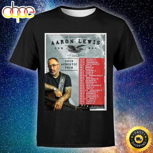 Aaron Lewis Announces Early 2023 Acoustic Tour Unisex T-shirt