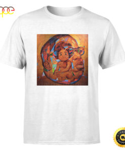Abstract Baby Biggie And Head Artwork T-Shirt