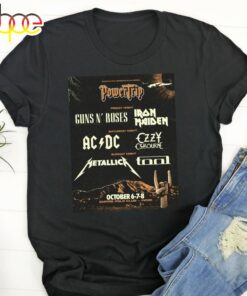 Ac-Dc Tour 2024 Power Trip Unisex T-Shirt