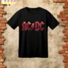 Acdc Band 50th Anniversary 1973 – 2024 Signature Black T-Shirt
