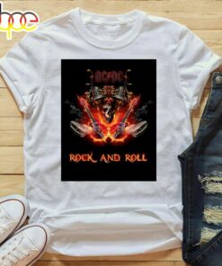 Acdc Power Up Tour Europe 2024 Tour Date Unisex T-Shirts