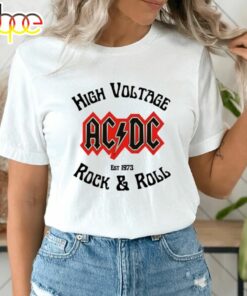 Acdc Tour 2024 Rock And Roll Shirt