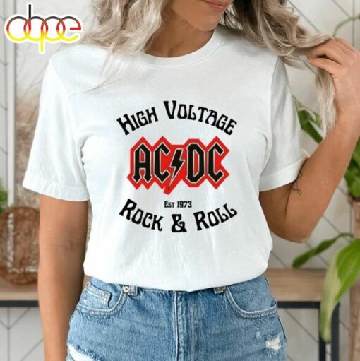 Acdc Tour 2024 Rock And Roll Shirt