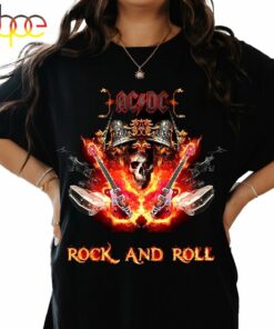 Acdc Vintage Acdc Shirt Fan Gifts Tour 2024 T-Shirt