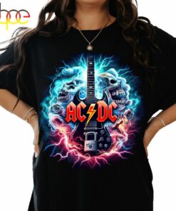 Acdc Vintage Tour 2024 Acdc Shirt Fan Gifts