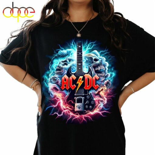 Acdc Vintage Tour 2024 Acdc Shirt Fan Gifts