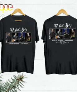 Achtung Baby Tour U2 Band Tshirt, 2024 Tour Live at Sphere U2 Band Shirt