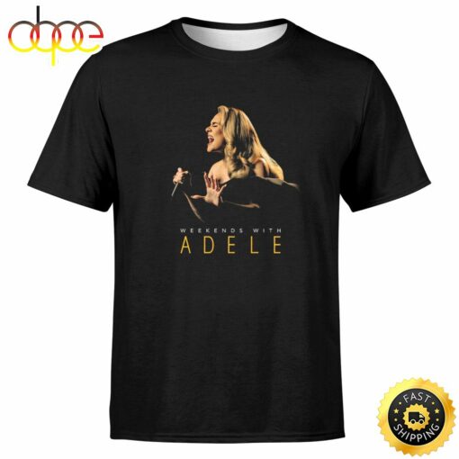 Adele Announces Tour Live 2022-2023 Unisex T-shirt