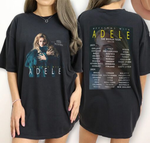 Adele Tour 2023-2024 Weekends With Adele Merch Adele Las Vegas T-Shirt