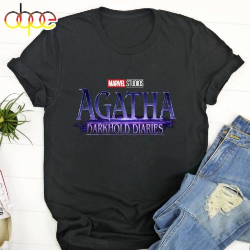 Agatha Darkhold Diaries 2024 Marvel Black Unisex T-Shirt