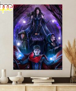 Agatha Darkhold Diaries Movie 2024 Canvas Poster