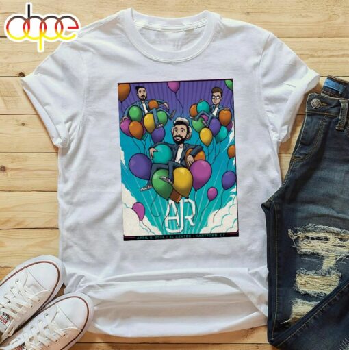 Ajr Xl Center April 6, 2024 Poster Shirt