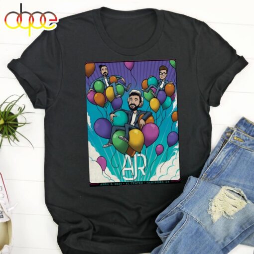 Ajr Xl Center April 6, 2024 Poster Shirt Unisex