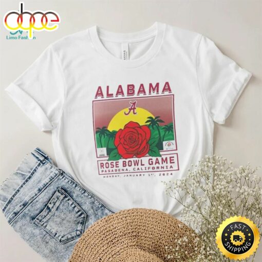 Alabama Crimson Tide 2024 Cfp Rose Bowl Fierce Competitor Shirt