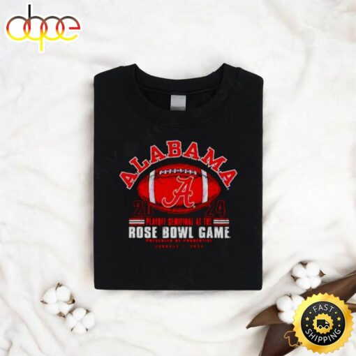 Alabama Crimson Tide Football 2024 Playoff Rose Bowl Shirt