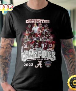 Albama Crimson Tide Champions Allstate Sugar Bowl Unisex T-Shirt