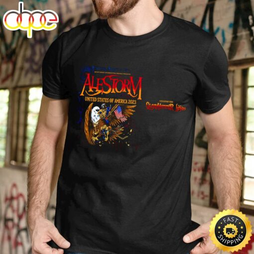 Alestorm Announces 2023 USA Tour Music Gloryhammer Lutharo Tshirt